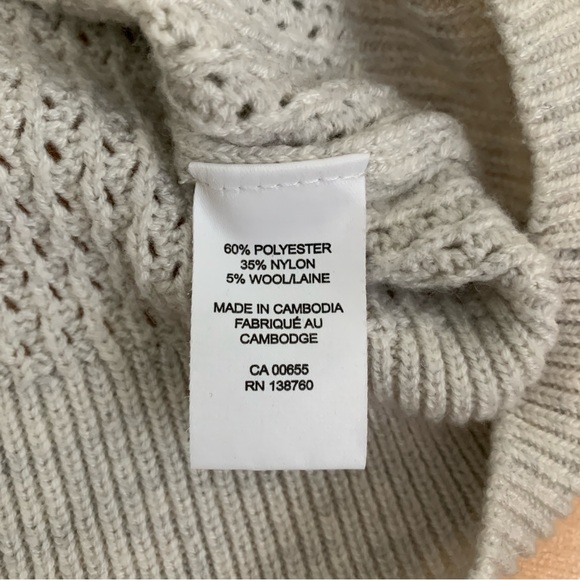 RW&CO. Wool Blend Knit Sweater Women’s Size Large - Picture 4 of 5